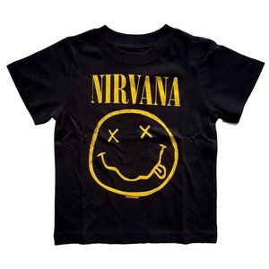 Nirvana Kids T-Shirt Yellow Smiley